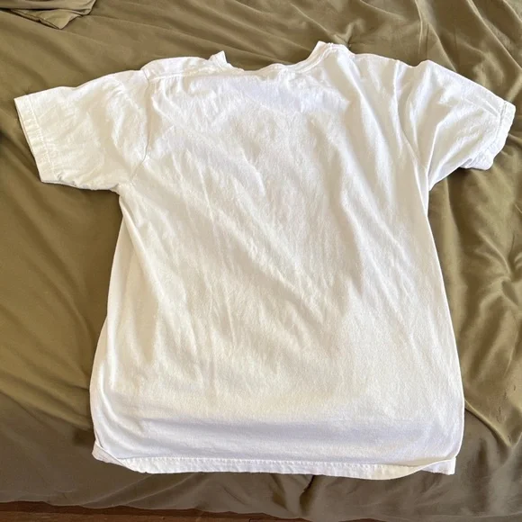 White Graphic Kids T-Shirt - Picture 4 of 4